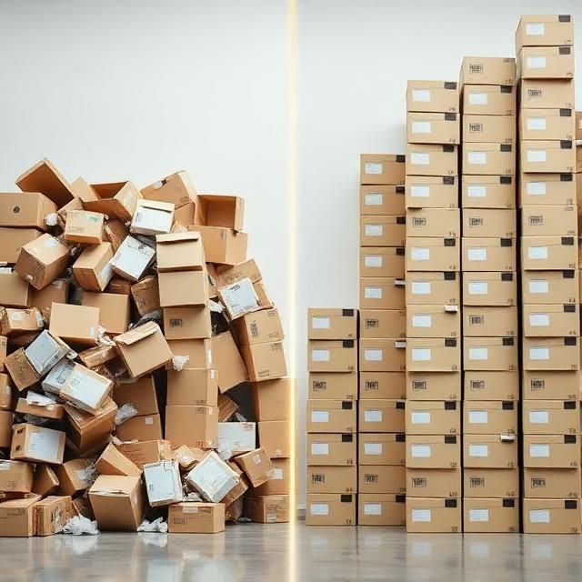 بسته بندی غیر اصولی و غیر استاندارد بار