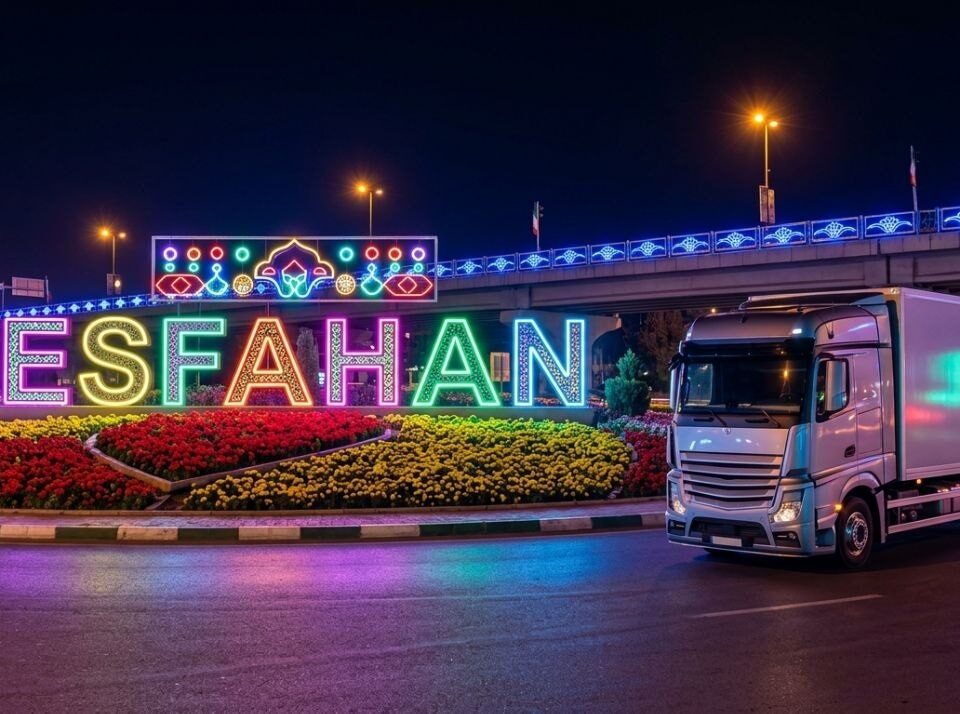 حمل بار از تهران به اصفهان؛ راهکار مطمئن برای حمل کالاهای صنعتی و تجاری